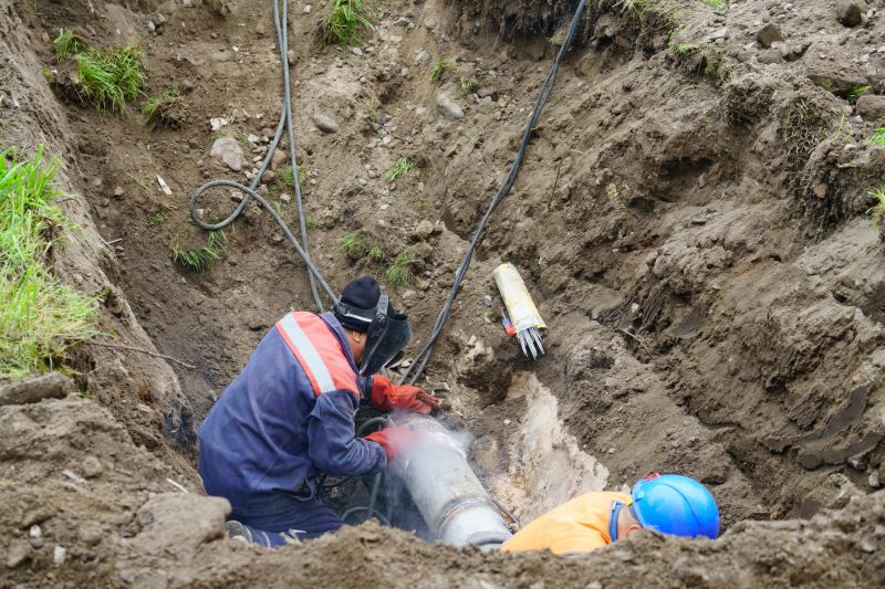 Plumbing Line Repair detail