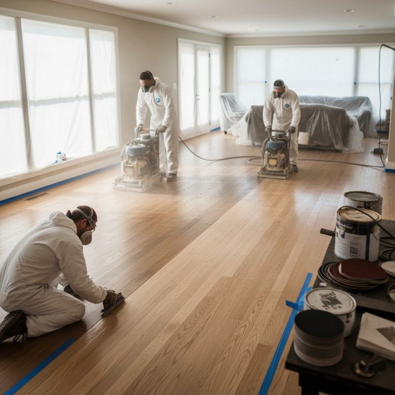 Hardwood Floor Renovation