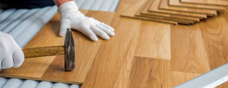 Hickory Floor Installation
