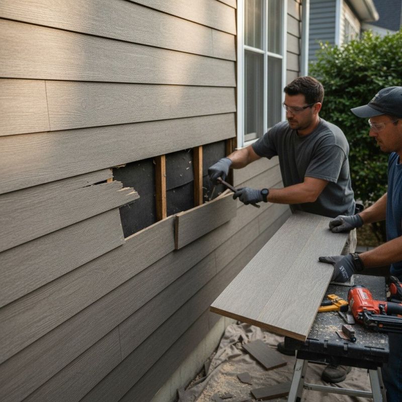 Wood Siding Replacement